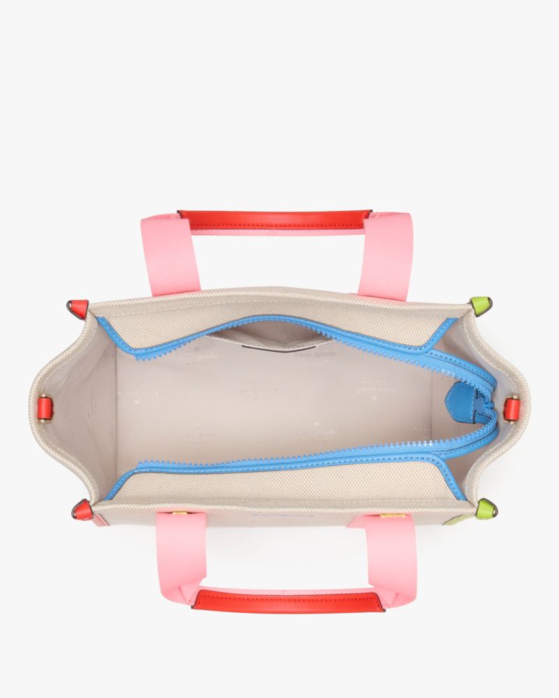 Kate Spade,キップ レインボー キャンバス スモール トート,バッグ,マルチ