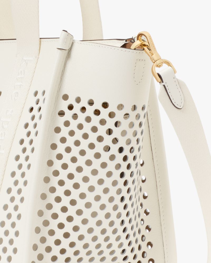 Kate Spade,Kip Perforated Leather Small Tote,