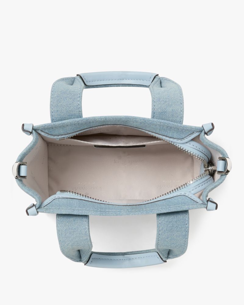 Kate Spade,Kip Denim Mini Tote,Denim,Tote,Casual,Blue