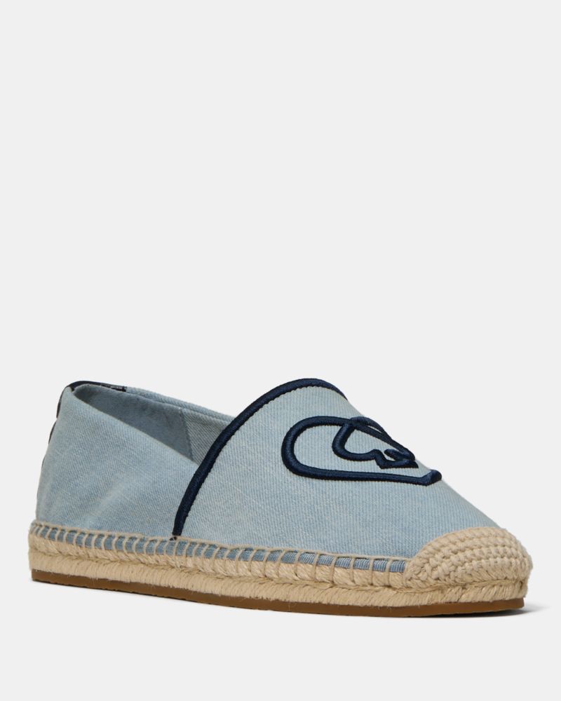 Kate Spade,Gwen Heart Spade Espadrille Flat,