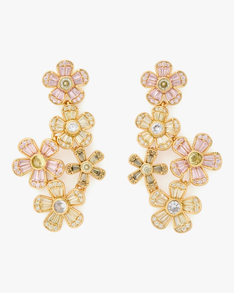 Kate Spade,Fleurette Linear Earrings,