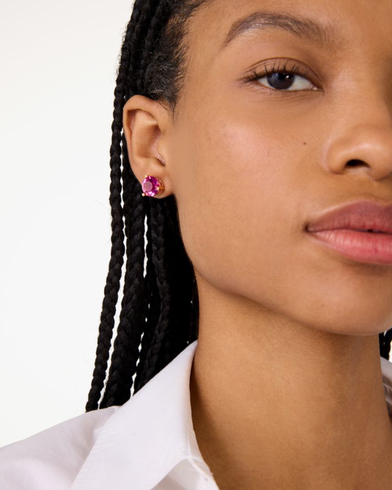 Kate Spade,Rise And Shine Studs,Fuchsia