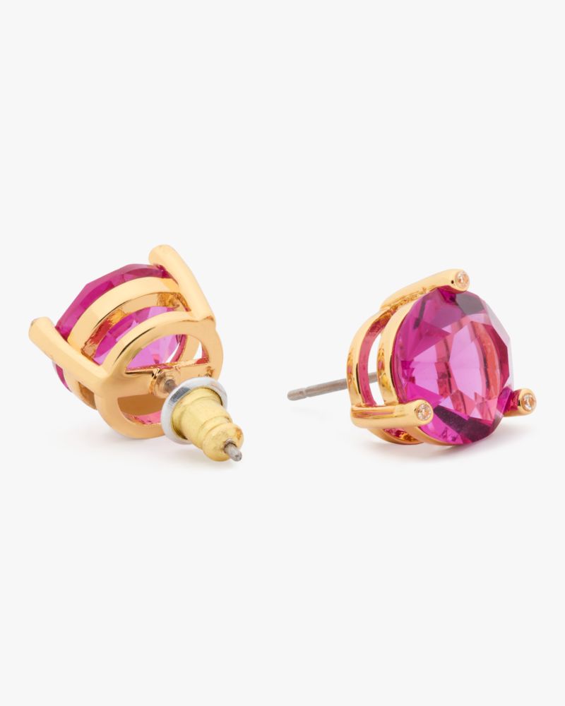 Kate Spade,Rise And Shine Studs,Fuchsia
