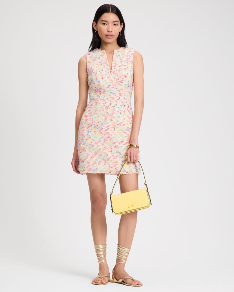 Kate Spade,ガラ ツイード ドレス,ワンピース / ドレス,クリームマルチ