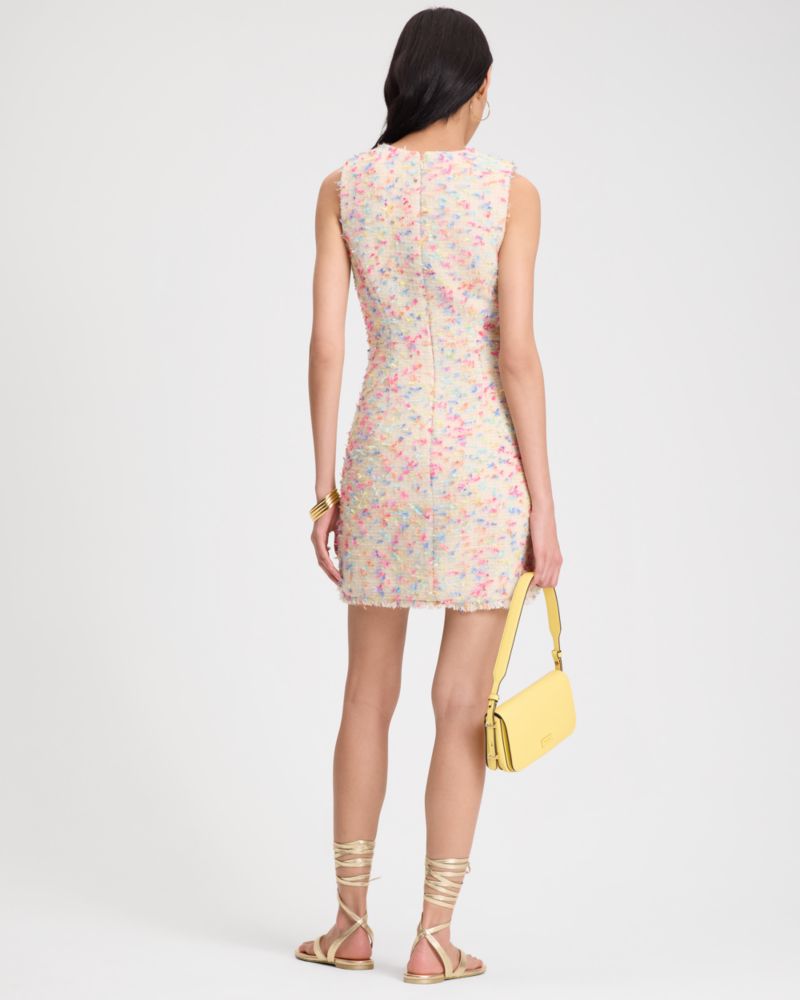 Kate Spade,ガラ ツイード ドレス,ワンピース / ドレス,クリームマルチ