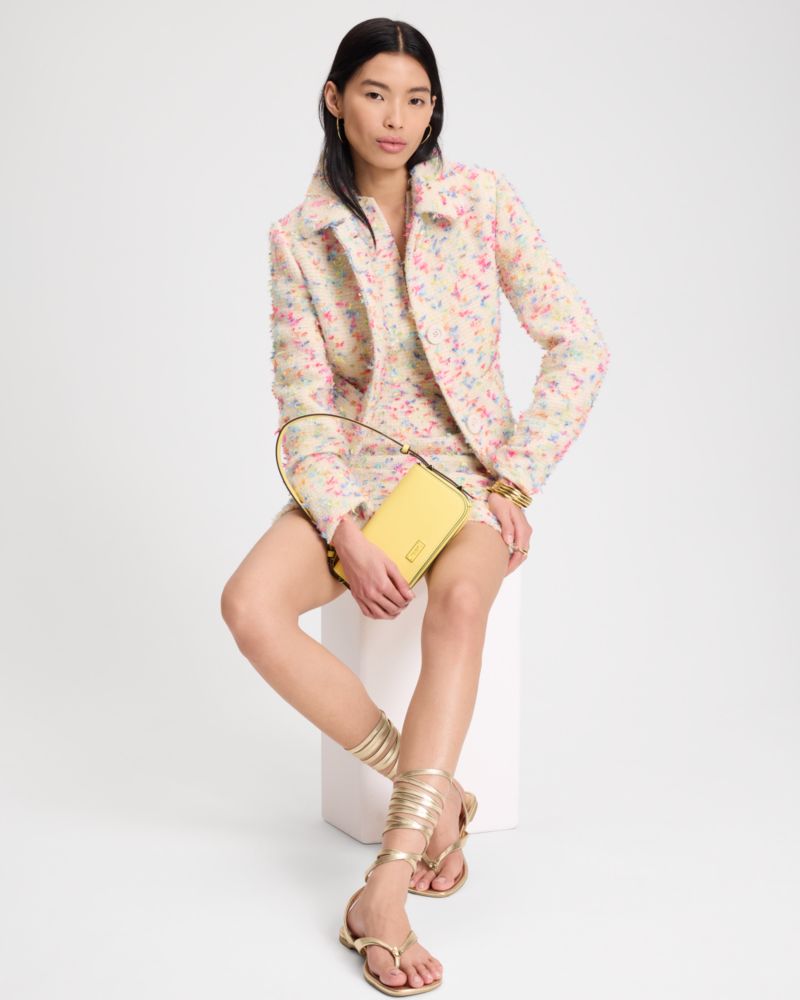 Kate Spade,ガラ ツイード ドレス,ワンピース / ドレス,クリームマルチ