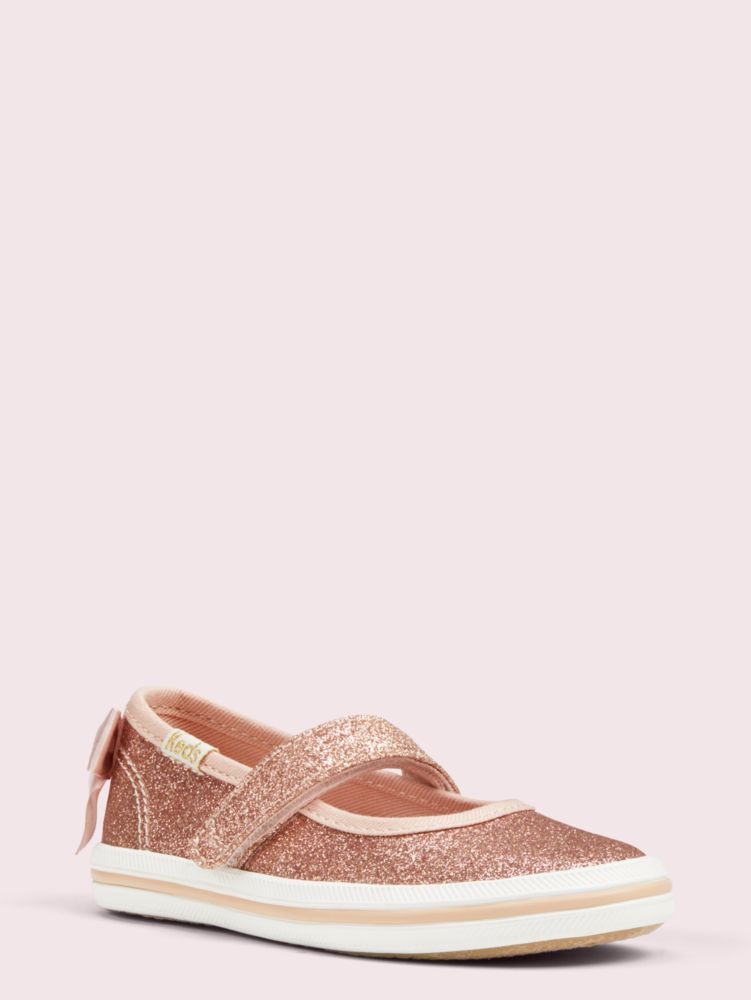 Kate spade rose gold hot sale keds