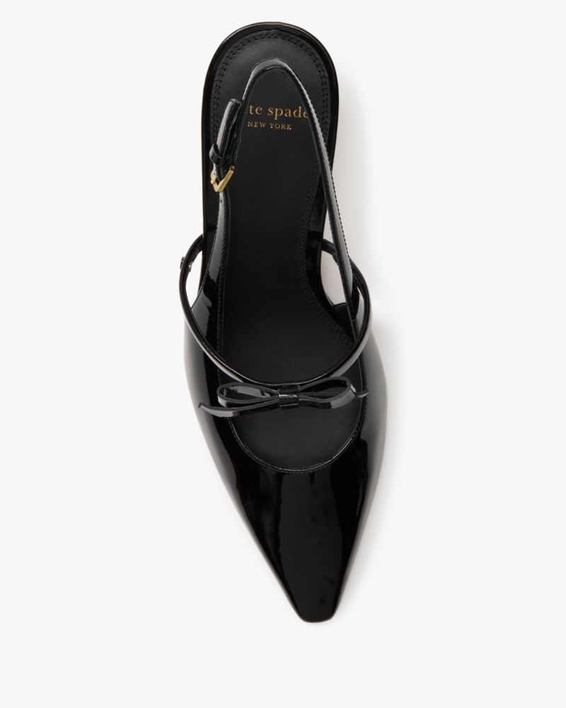 Kate Spade,Carolina Slingback Kitten Heel Pumps,