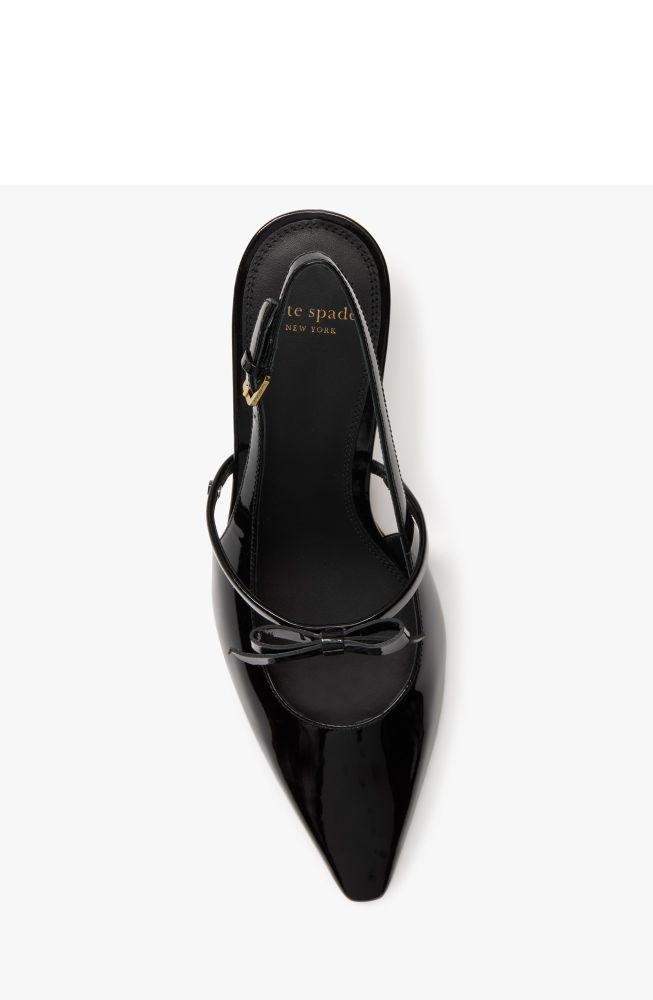 Kate Spade,Carolina Slingback Kitten Heel Pumps,