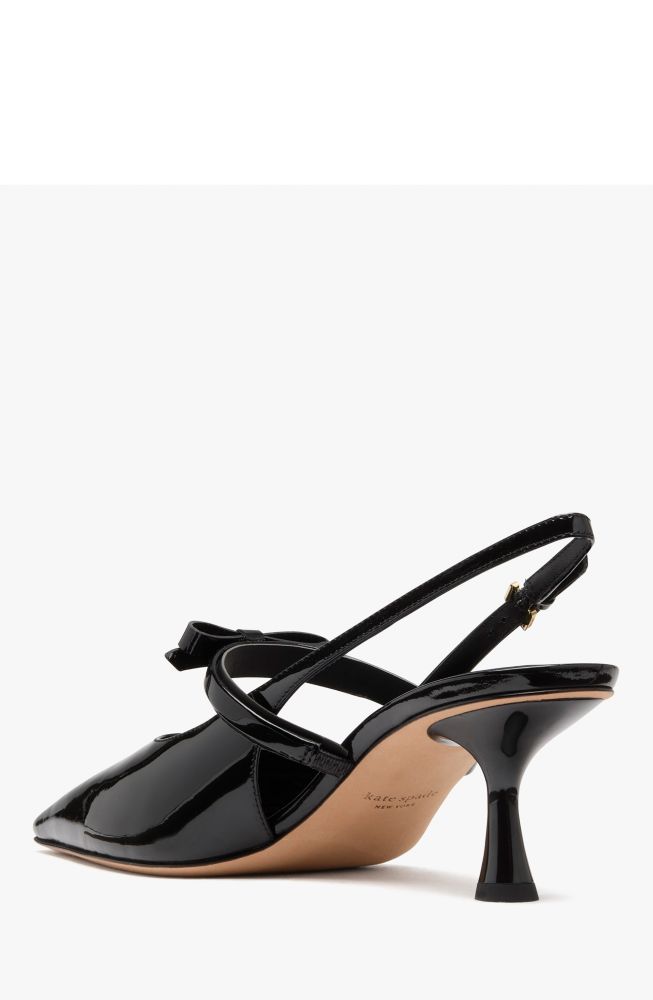 Kate Spade,Carolina Slingback Kitten Heel Pumps,