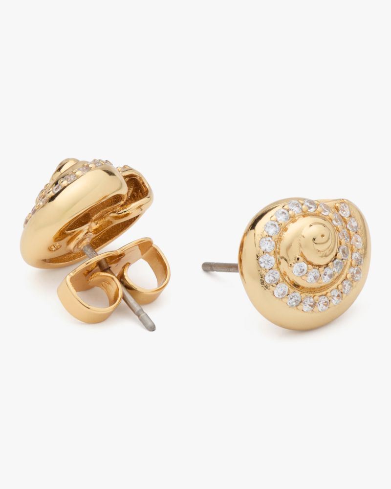 Kate Spade,Out Of Office Seashell Studs,