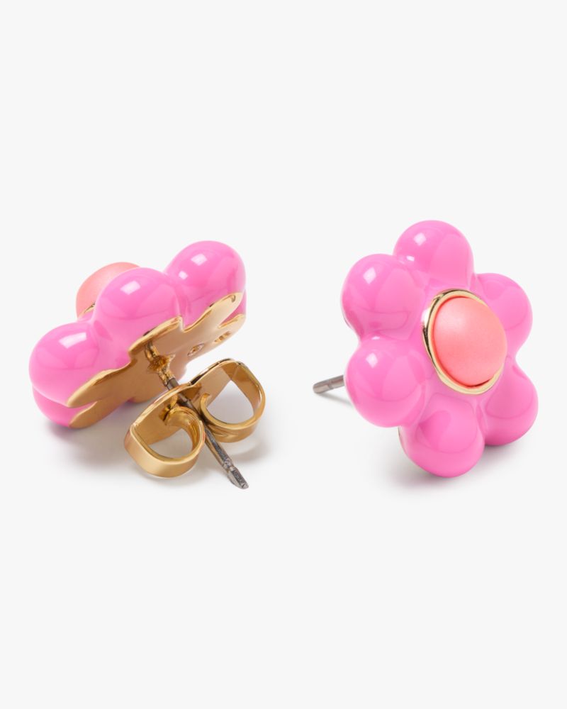 Kate Spade,ペタル パフ ピアス,ピアス,ピンクマルチ