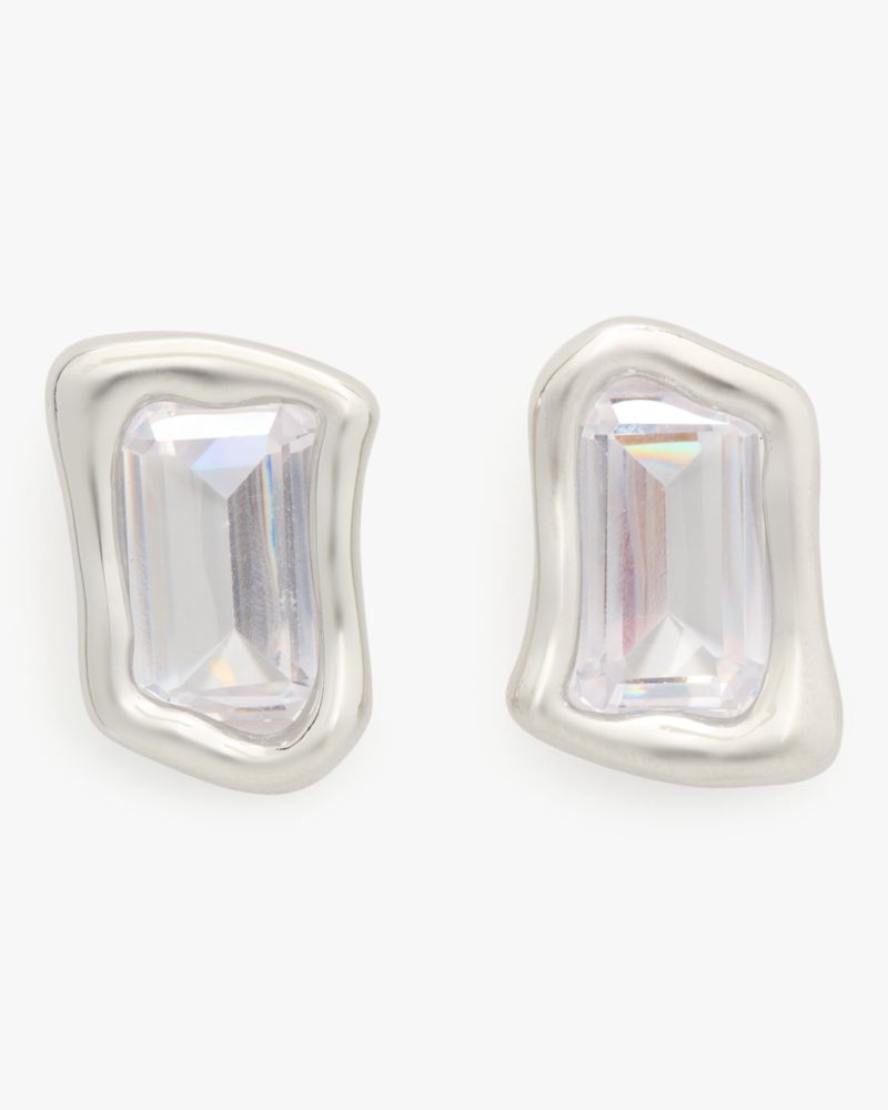 Molten Glass Statement Studs