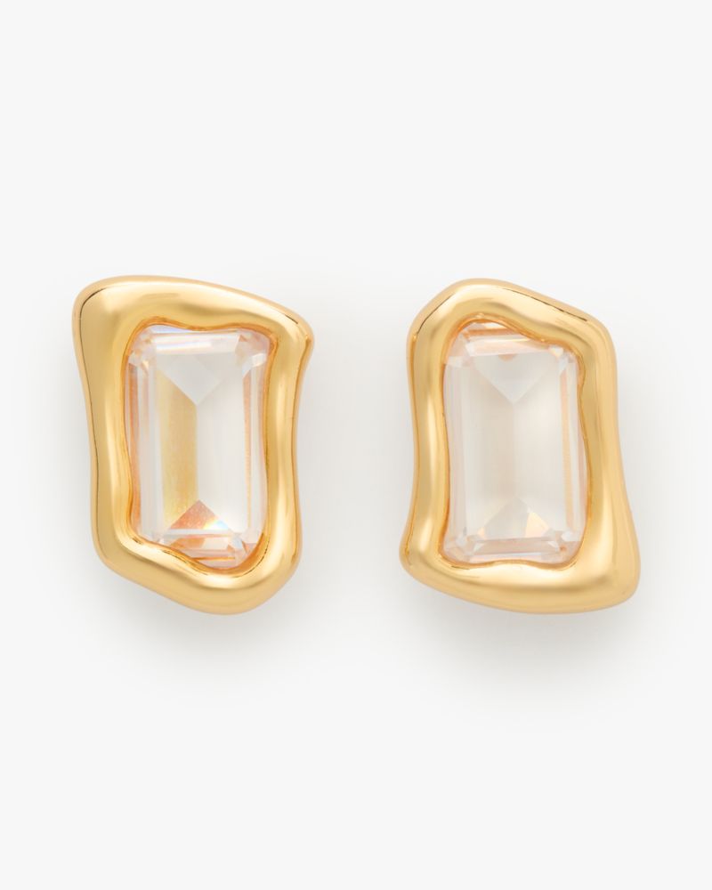 Molten Glass Statement Studs