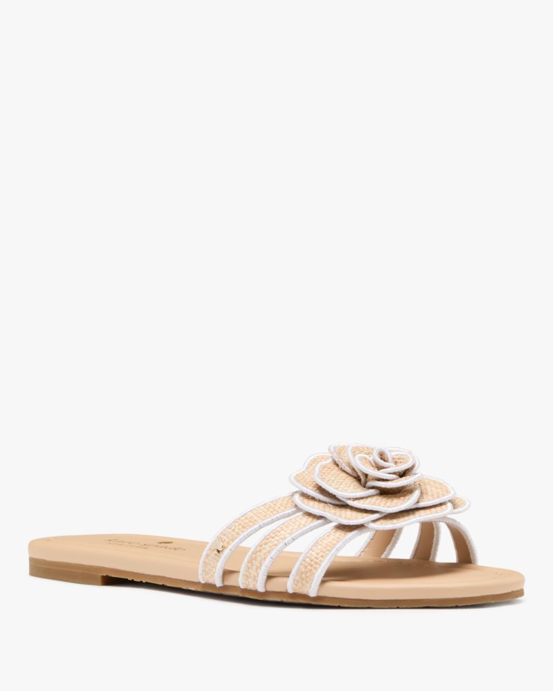 Kate Spade,Flora Slide Sandal,Multi Color