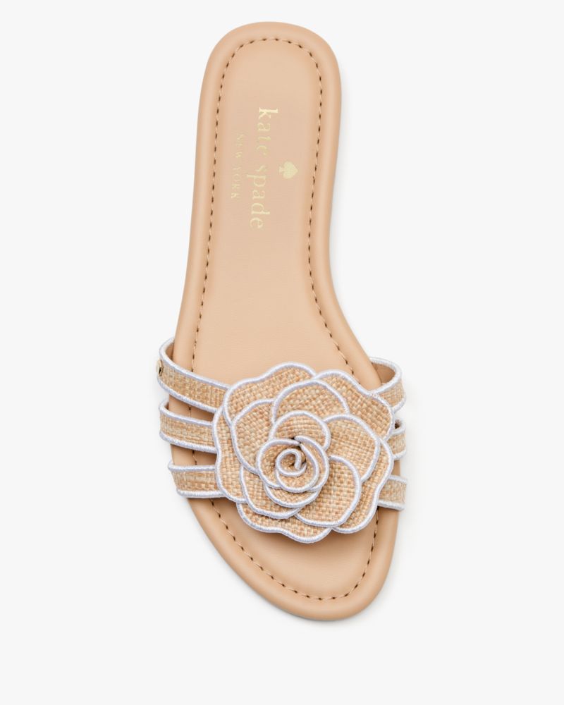 Kate Spade,Flora Slide Sandal,Multi Color