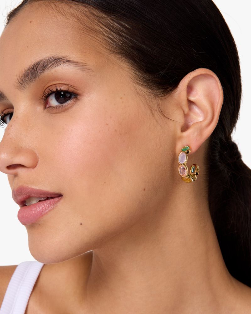 Kate Spade,High Shine Hoops,