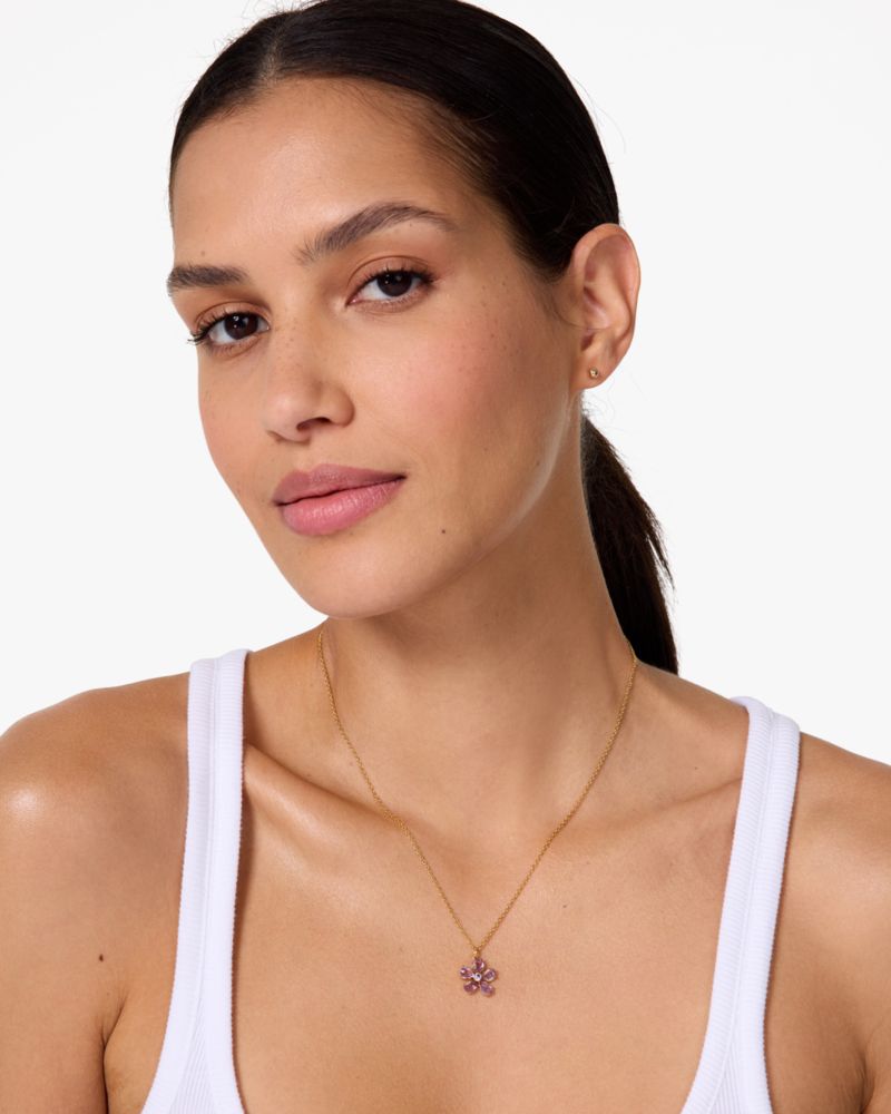 Kate Spade,Paradise Mini Pendant,Purple
