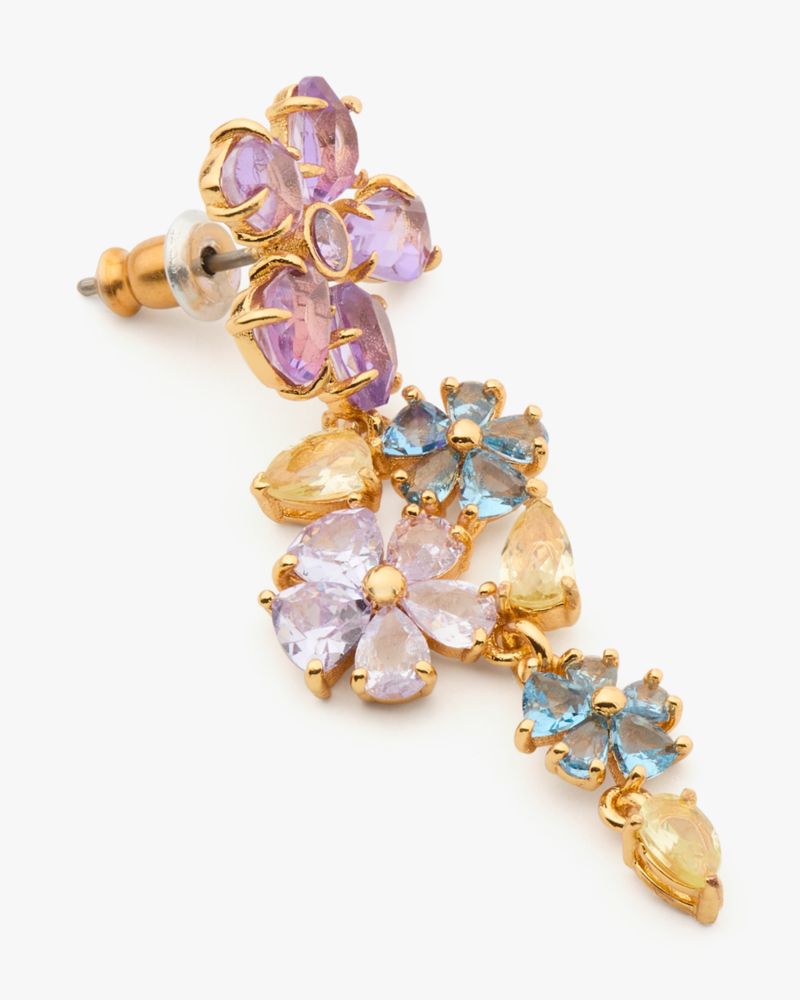 Kate Spade,Paradise Statement Liner Earrings,Multi Color