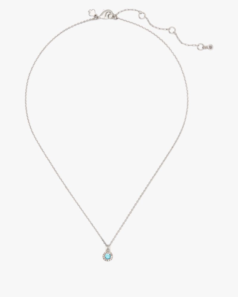 Kate Spade,You're A Gem Pave Halo Pendant,