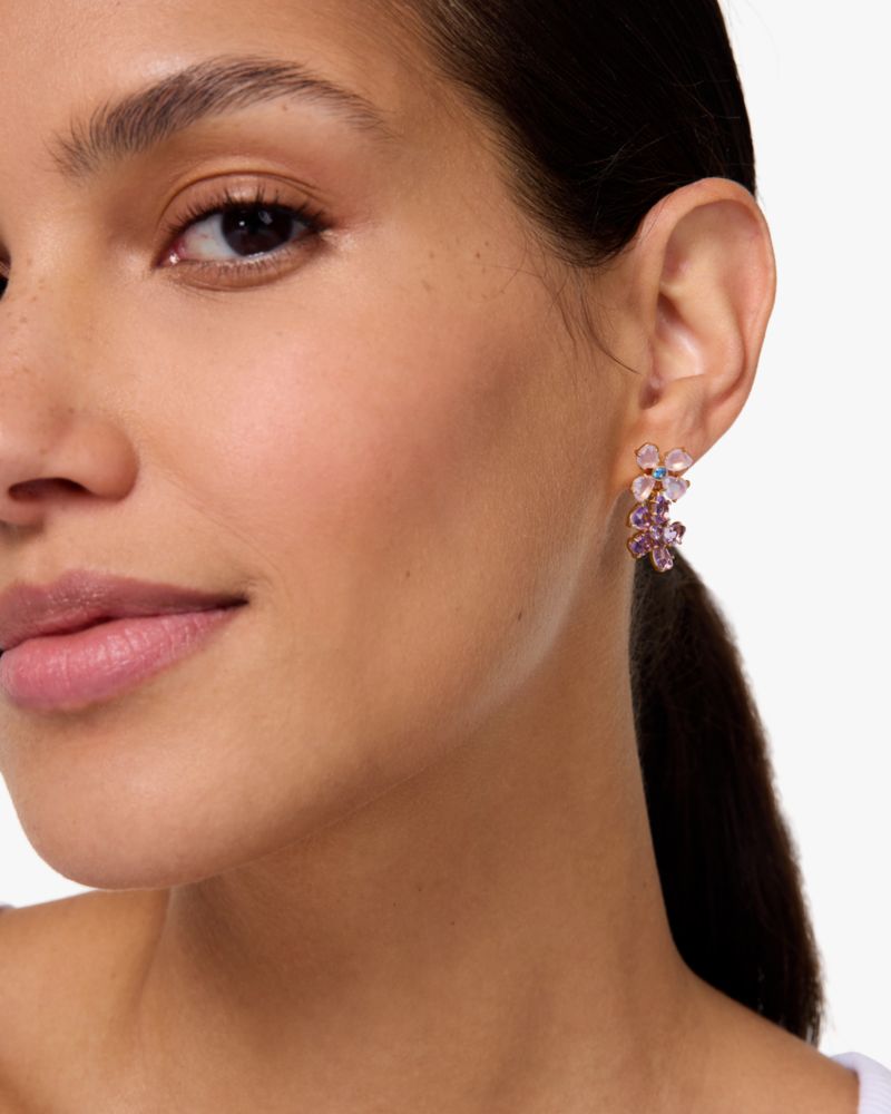 Kate Spade,Paradise Double Drop Earrings,Multi Color