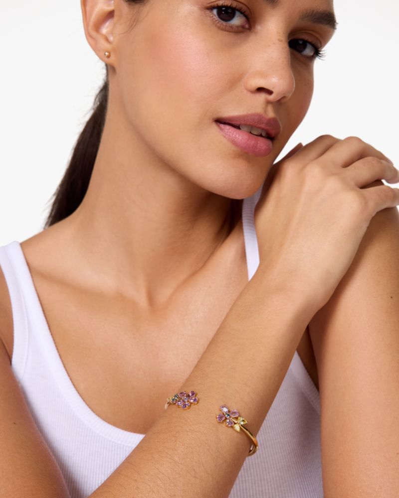 Kate Spade,Paradise Hinge Cuff,Multi Color