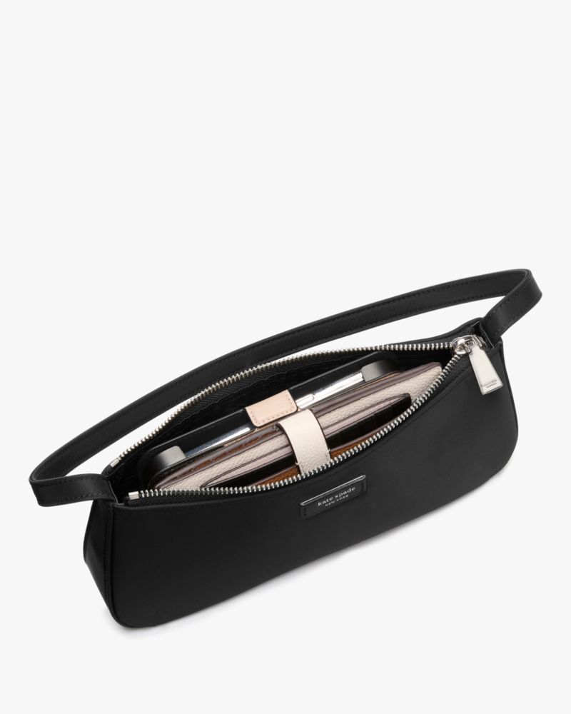 Kate Spade,Sam Icon Ksnyl Shoulder Bag,Nylon,Shoulder Bag,Logo,Applique,Casual,