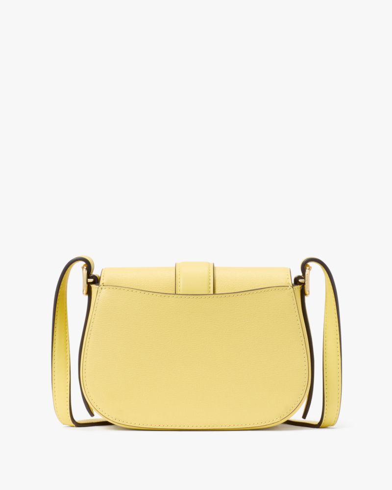 Kate Spade,Nouveau Mini Saddle Bag,Yellow