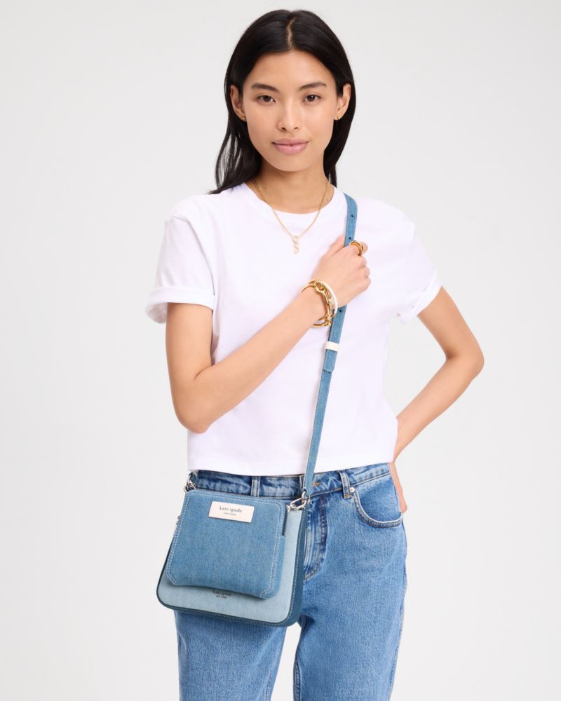 Kate Spade,Label Crossbody Bag,