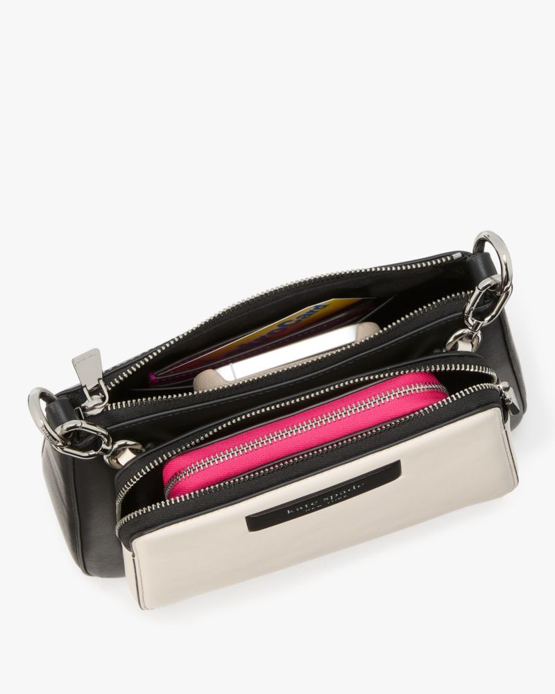 Kate Spade,Label Crossbody Bag,Blue