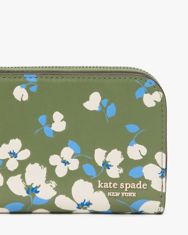 Kate Spade,デヴィン スモール コンパクト ウォレット,ミニ財布,シダースタンドマルチ