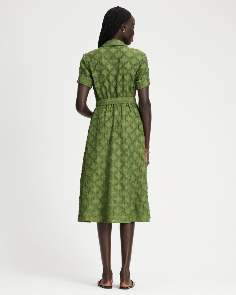 Kate Spade,ベルテッド ミディ シャツ ドレス,ワンピース / ドレス,フェアリーテールグリーン