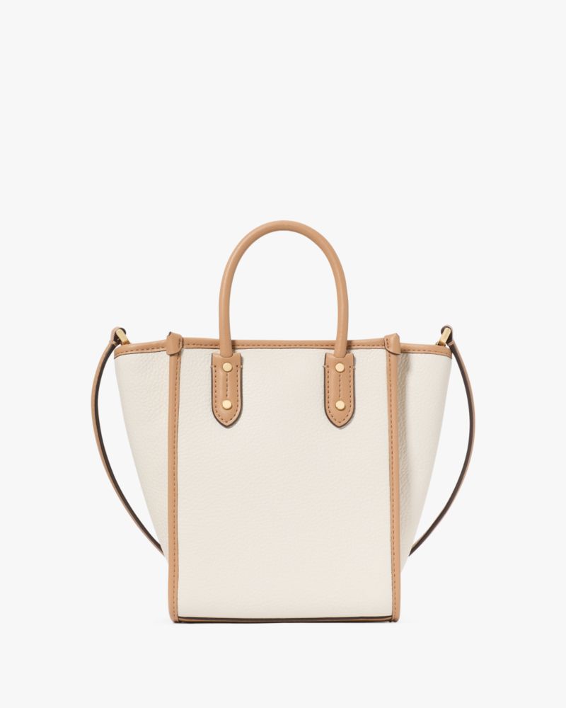 Kate Spade,Disney X KSNY Chip N Dale Mini Tote,Tote,Piping,Day Party,Cream