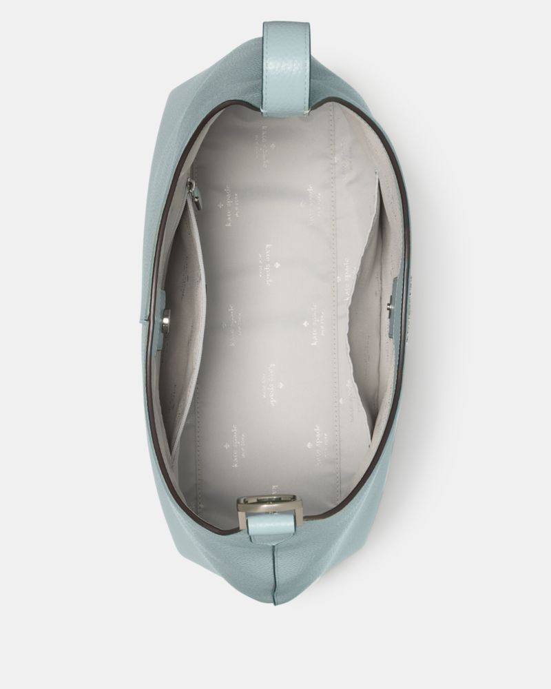 Kate Spade,454 Large Shoulder Bag,Lambskin,Hobo,Logo,Metal,Casual,