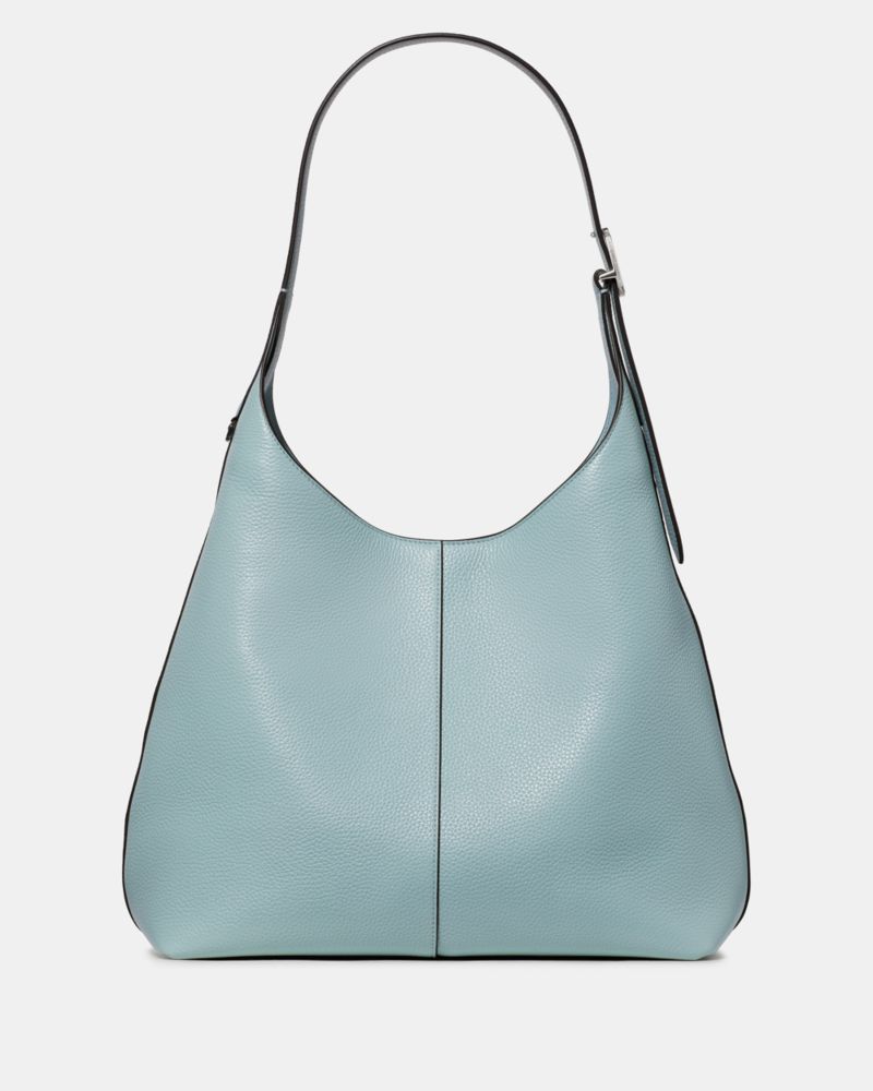 Kate Spade,454 Large Shoulder Bag,Lambskin,Hobo,Logo,Metal,Casual,