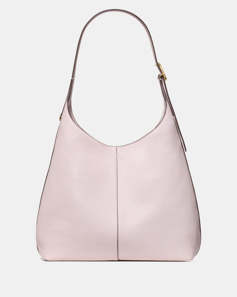 Kate Spade,454 Large Shoulder Bag,Lambskin,Hobo,Logo,Metal,Casual,