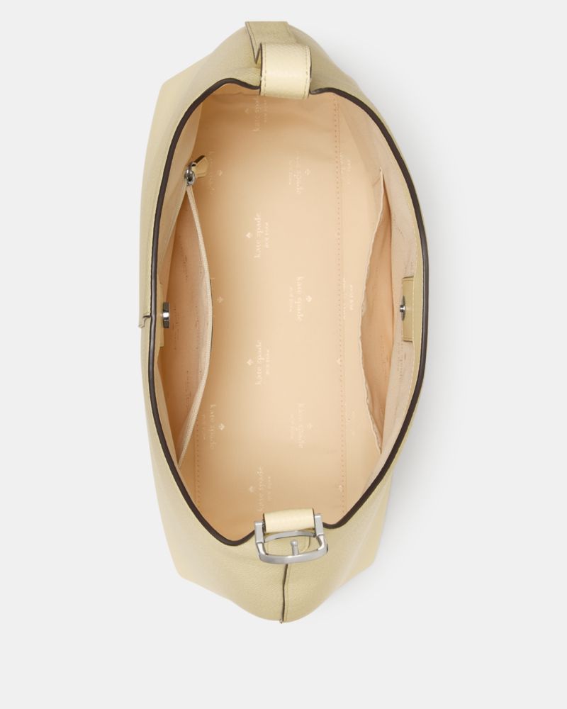 Kate Spade,454 Large Shoulder Bag,Lambskin,Hobo,Logo,Metal,Casual,