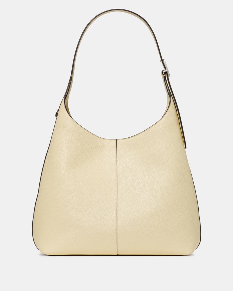 Kate Spade,454 Large Shoulder Bag,Lambskin,Hobo,Logo,Metal,Casual,