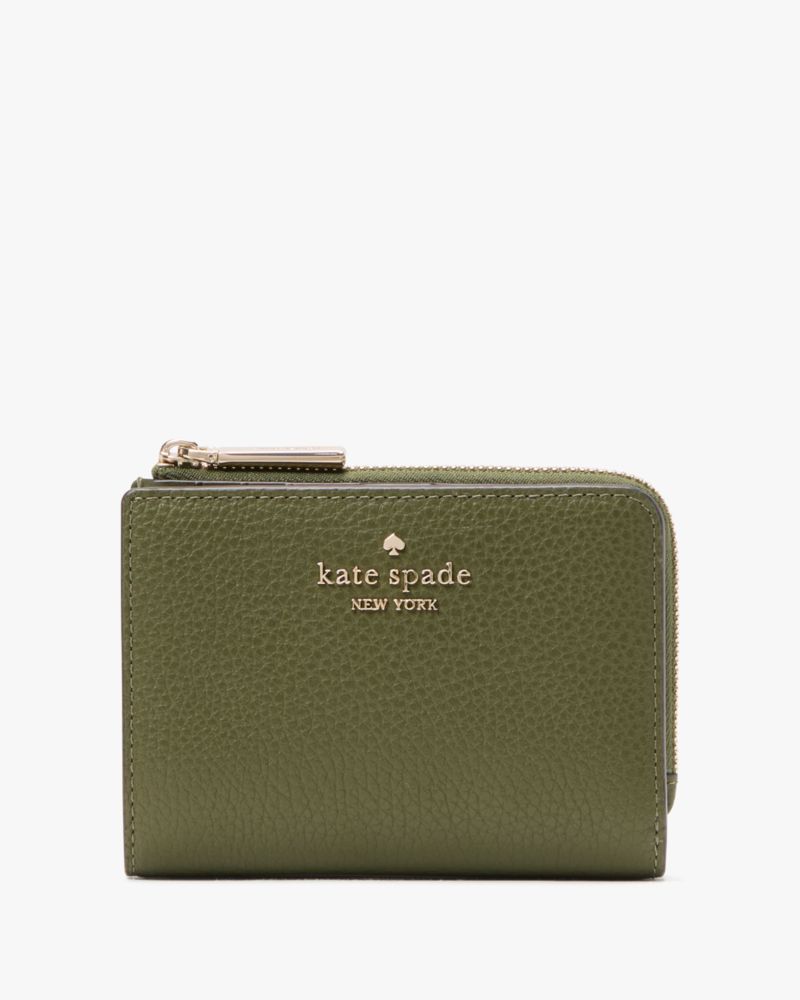 Kate Spade,レナ スモール L-ジップ ウォレット,財布小物,エンチャンテッドグリーン