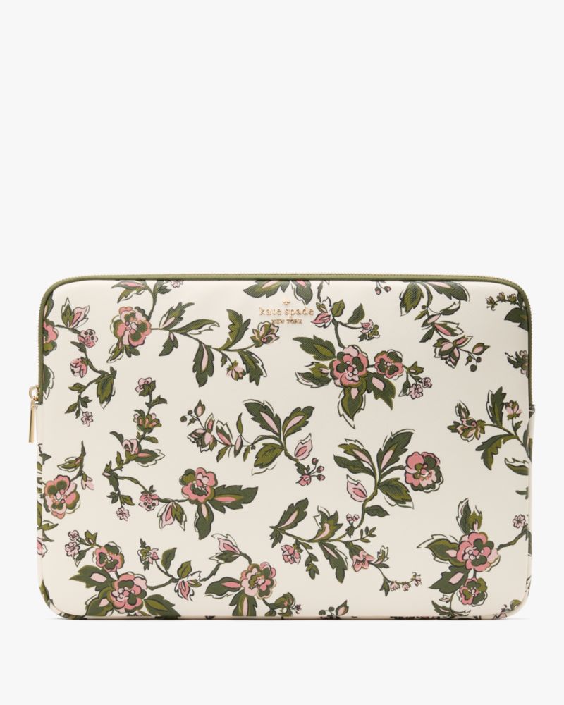 Kate Spade,Madison Floral Laptop Sleeve,