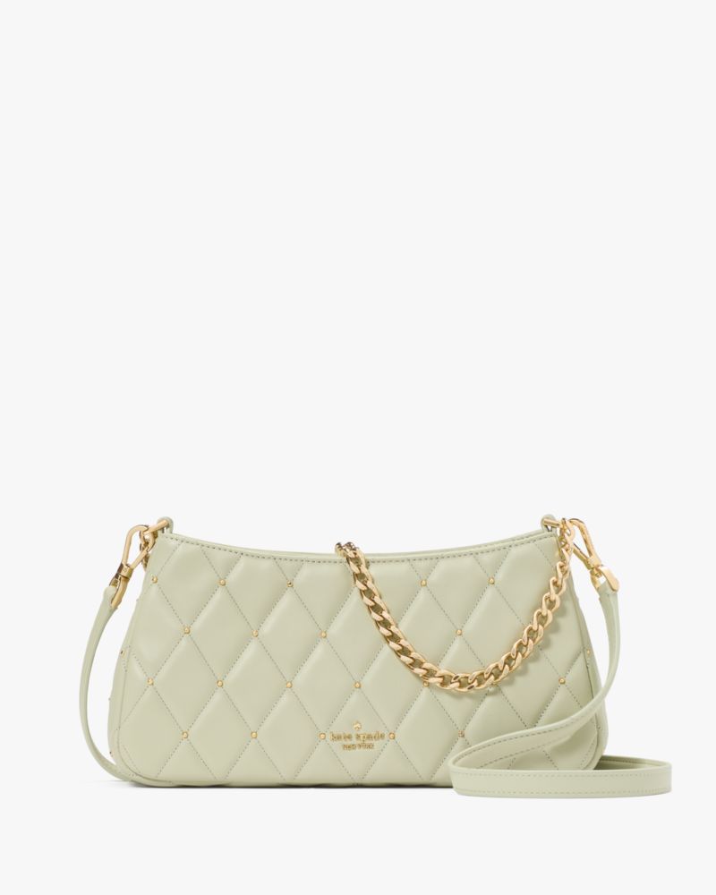 Kate Spade,Carey Quilted Studs Small Convertible Crossbody,