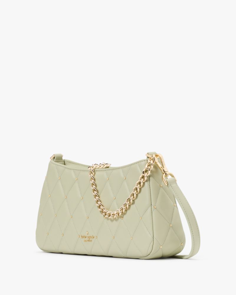 Kate Spade,Carey Quilted Studs Small Convertible Crossbody,