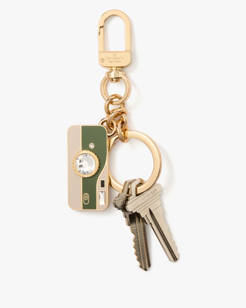 Kate Spade,ピクチャー ディス 3D メタル カメラ キー フォブ,財布小物,マルチ