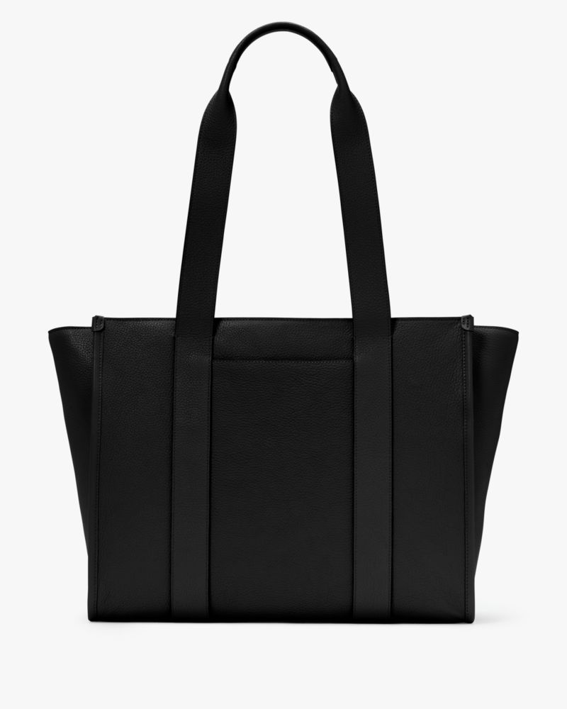 Kate Spade,Kip Leather Large Tote,Black