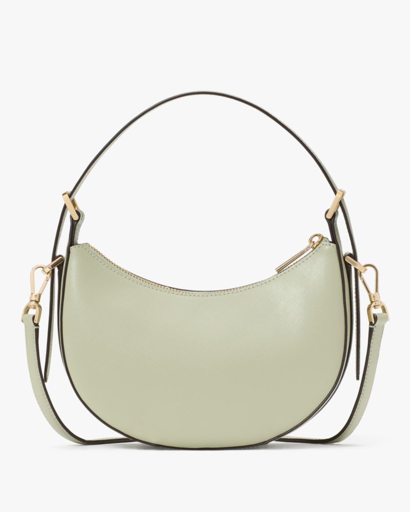 Kate Spade,マディソン フォレスト ブルーム アップリケ クレセント ショルダー バッグ,バッグ,セージバンドル