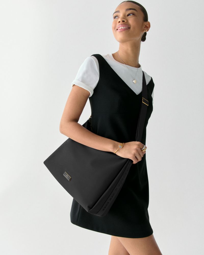 Kate Spade,カーター ラージ コンバーチブル クロスボディ,バッグ,ブラック