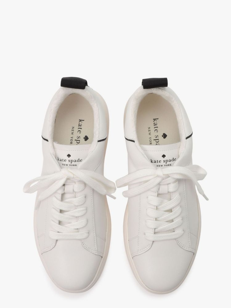 Kate Spade,パイパー スニーカー,シューズ,ホワイト／ブラック