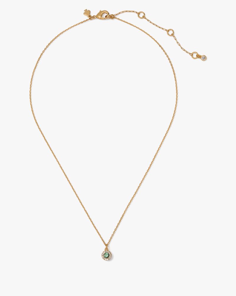 Kate Spade,You're A Gem Pave Halo Pendant,