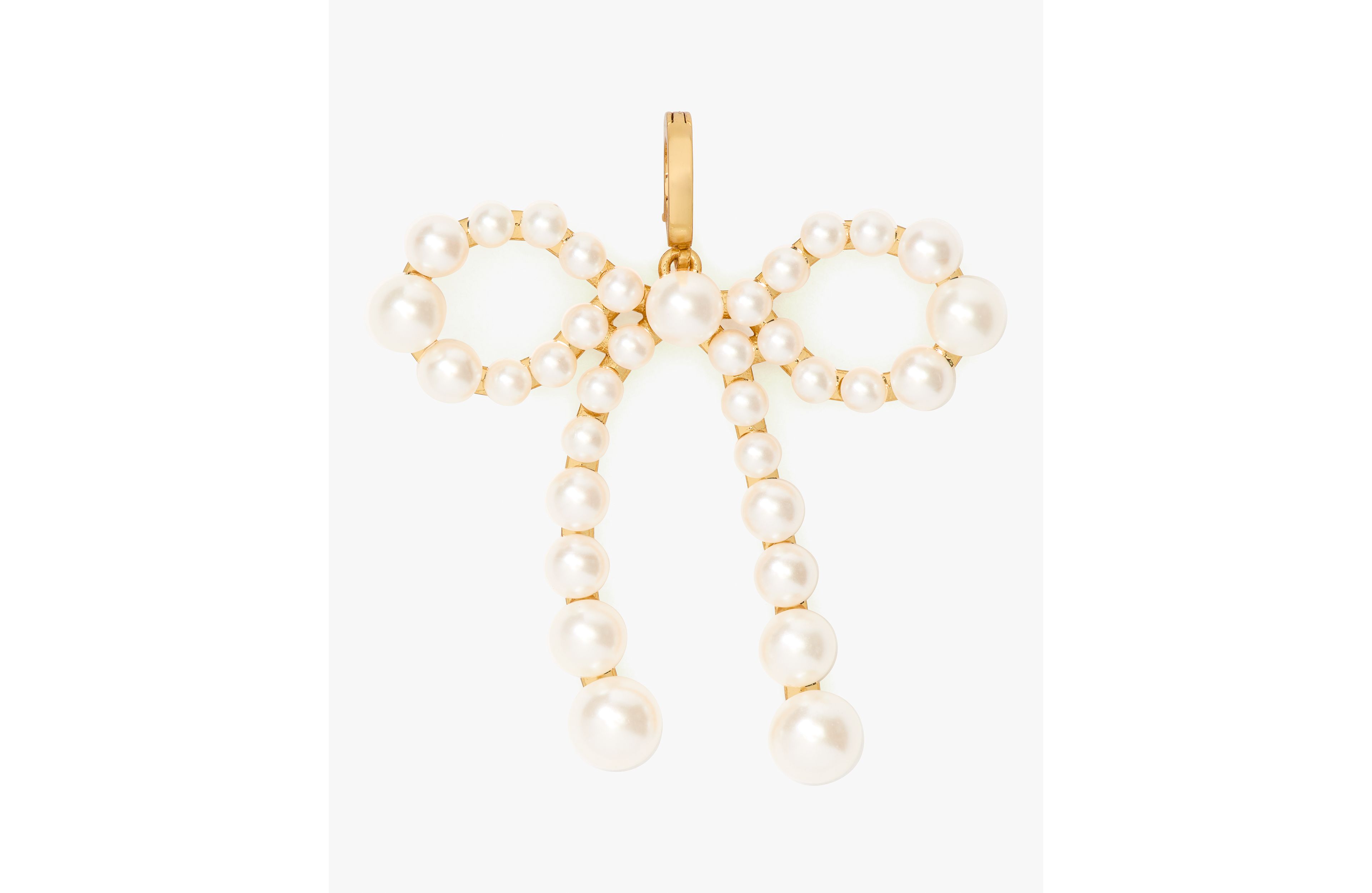 One In A Million Pearl Bow Charm