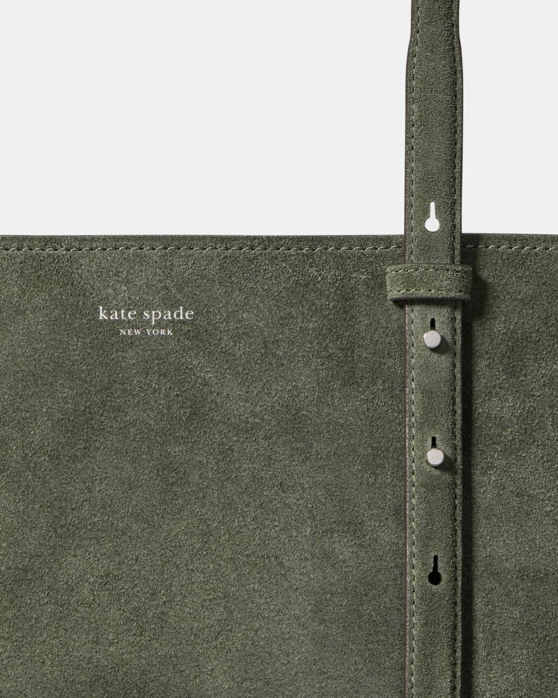 Kate Spade,ドゥ イット オール スエード トート バッグ,トートバッグ,ダークシーウィード